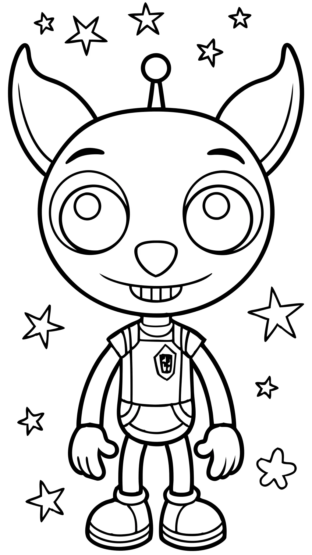 gir invader zim coloring page